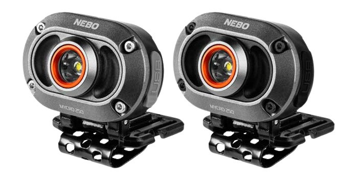 Alliance Consumer Group Nebo Mycro 250 Lum Headlamp 2-Pack