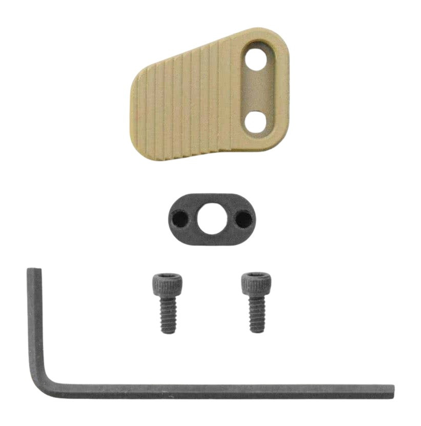 Armaspec B1 Extended Magazine Release FDE for AR-15 and Compatible Rifles