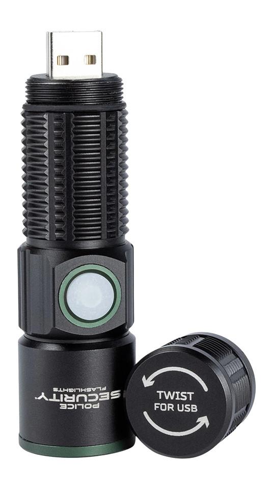 LB Marketing PSF 97947 USB Flashlight 550 Lumens