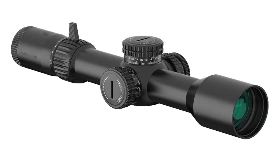 Swampfox Optics Warhawk Tactical 3-15x50 FFP MOA Rifle Scope