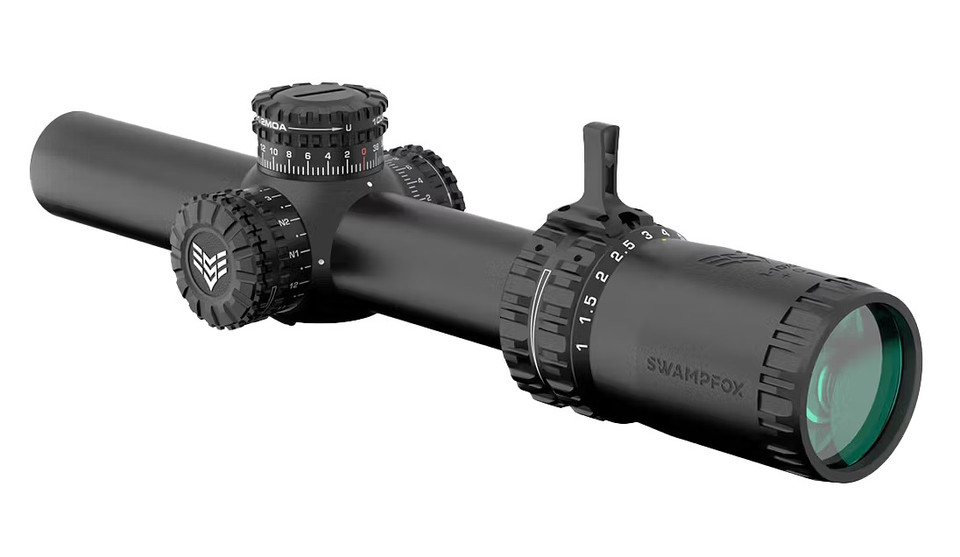 Swampfox Optics Arrowhead 1-8x24 SFP IR MIL Rifle Scope
