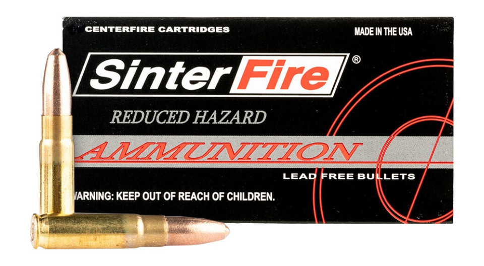 Sinterfire Inc SF300BLK110RHA .300 Blackout RHA 110 Grain Lead-Free Ammunition, 50 Rounds