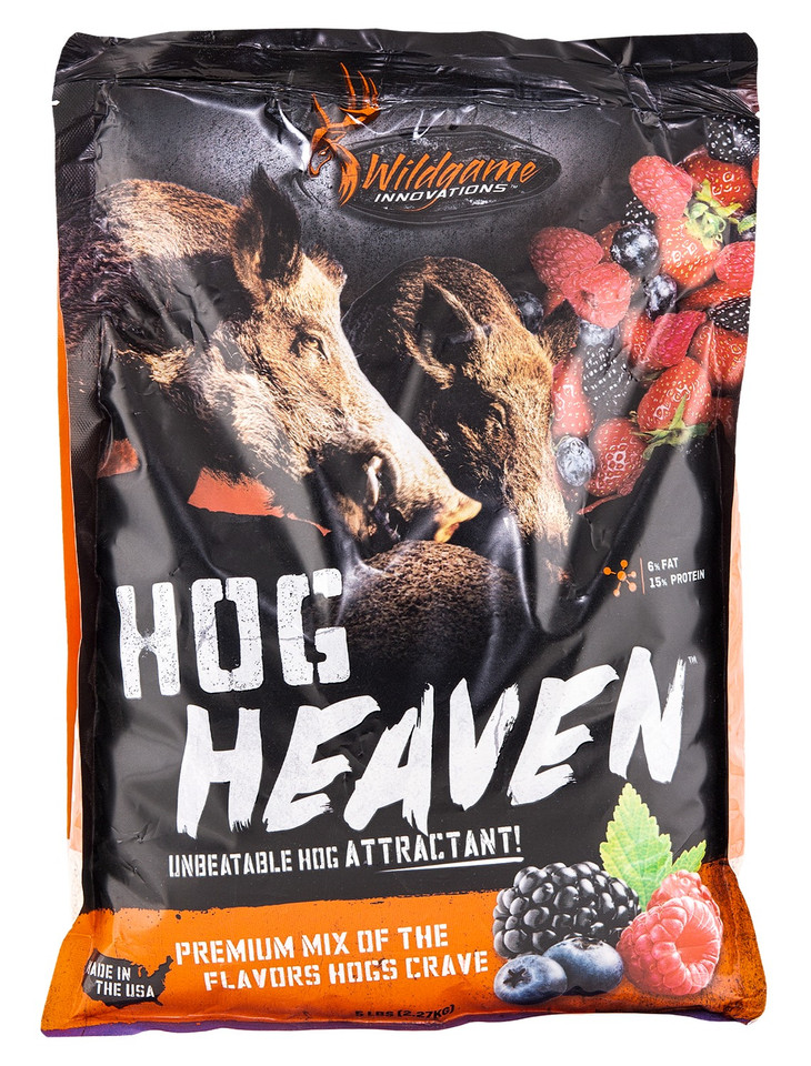 Wildgame Innovations Hog Heaven Bait - 5 lb, 3 Bags per Case