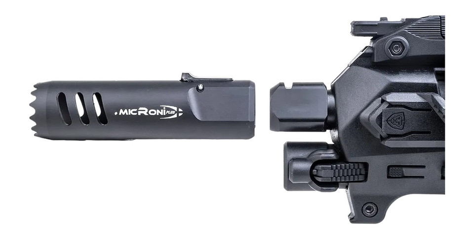 CAA Micro Roni Gen 4 PMD Plus Muzzle Extension 5" with Window Breaker