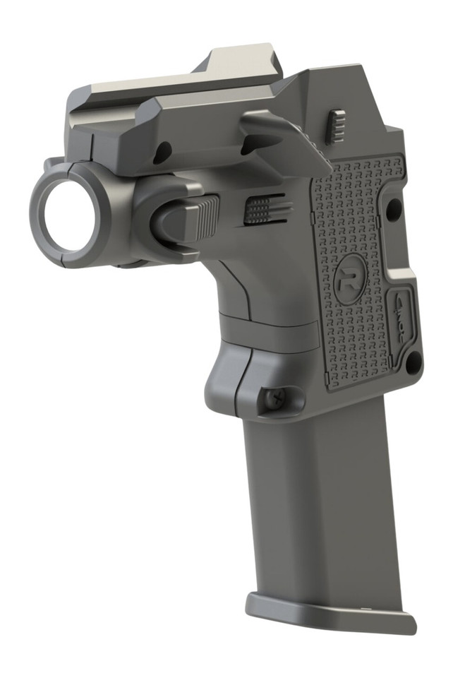 RONI Nano Magazine Holder with Light for NR-MARFL-MAG-G1719-BLK