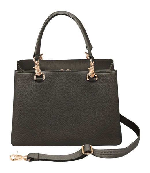 Kingport Industries LLC GTM Large Satchel Crossbody Bag in Black