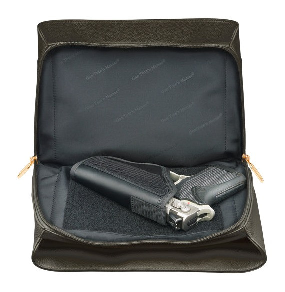 Kingport Industries LLC GTM Large Satchel Crossbody Bag in Black