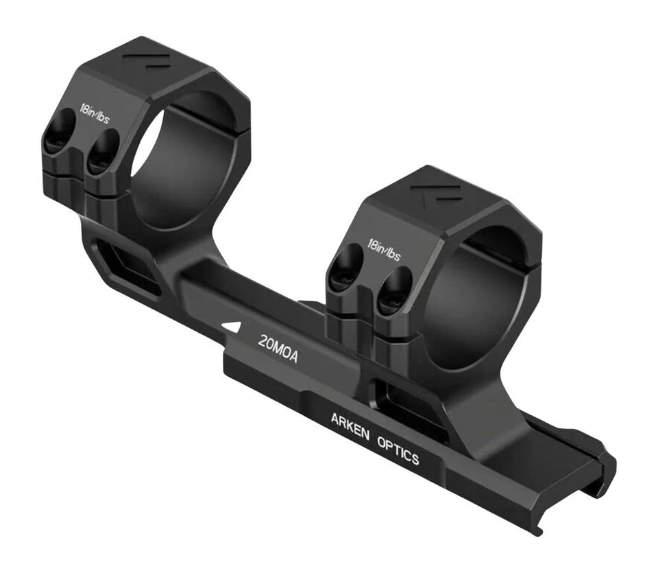 ARKEN ARP-34 Rigid Precision Cantilever Mount 20MOA for 34mm Tubes