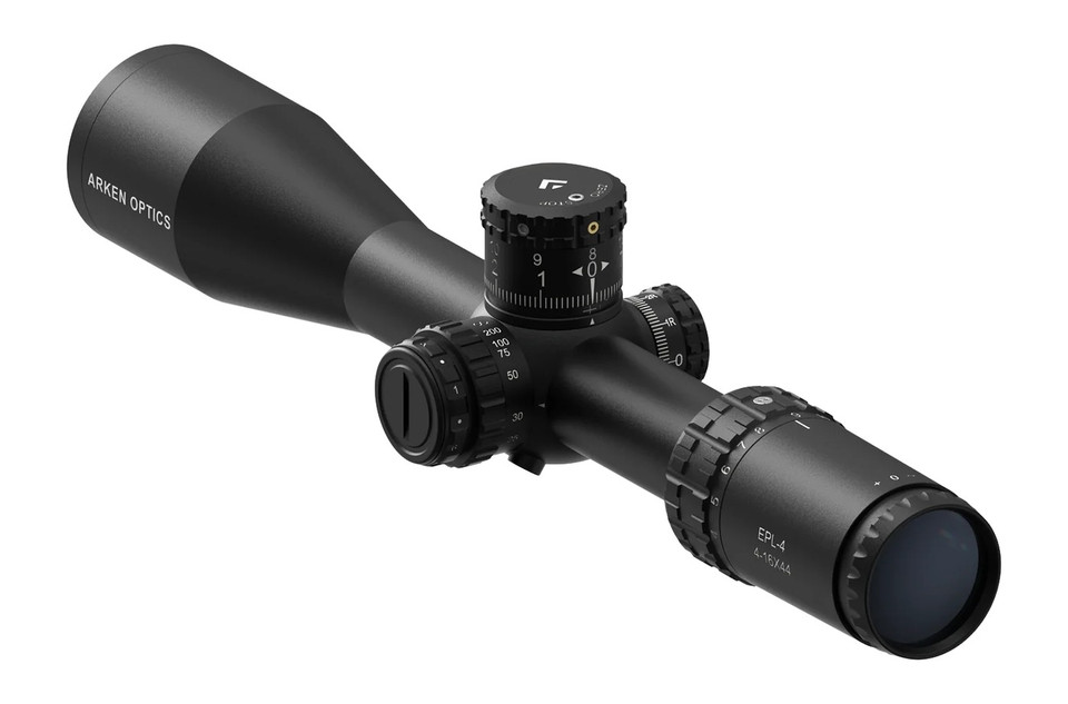 Arken EPL4-4161VHR VHR 4-16x Rifle Scope with 30mm Tube and MRAD Reticle