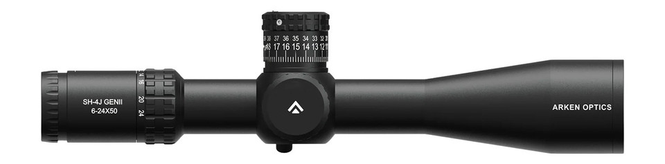 ARKEN VPR 6-24x FFP Rifle Scope with 34mm MOA Tubus