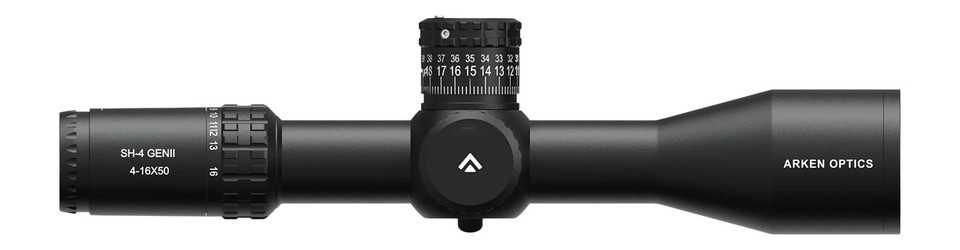 ARKEN SH4GII-4160VPR VPR 4-16x FFP 34mm MOA Rifle Scope