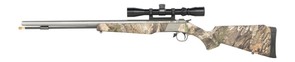 CVA PR2120SSCP Wolf 50 Caliber Rifle with Scope and Accessories