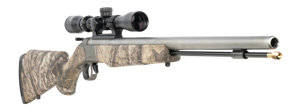 CVA PR2120SSCP Wolf 50 Caliber Rifle with Scope and Accessories