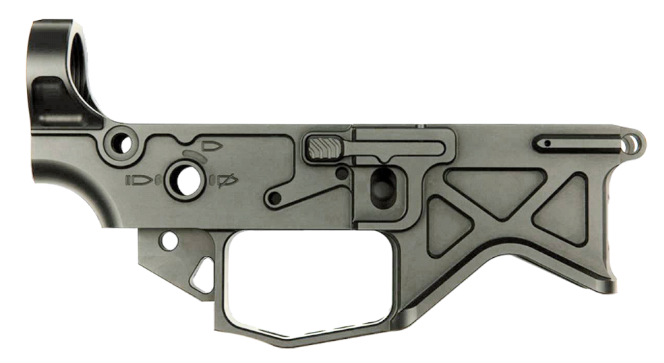 BATTLEARMS AUTHORITY ELITE AR-15 Ambidextrous Lightweight Billet Lower Receiver