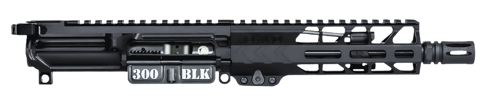 BATTLEARMS AUTHORITY ELITE AR15/M4 7.5" 300BLK Complete Billet Upper Receiver