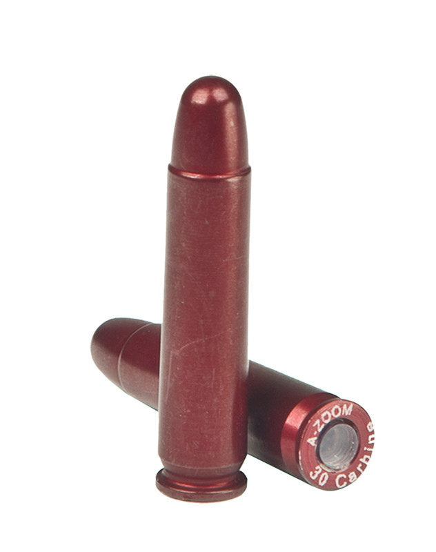A-Zoom 12225 Snap Caps for 30 Carbine - Precision Aluminum Dry Fire Practice Rounds