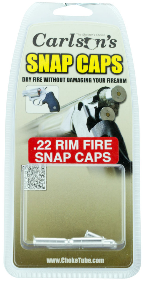 Carlsons 00056 Snap Caps for 22 Rimfire - Practice and Safe Firing Pin Protection