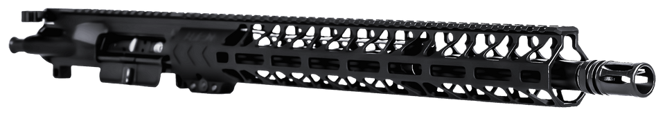 BATTLEARMS WORKHORSE AR15/M4 Complete Black 16" Upper Receiver — Includes BCG & RACK-15-C Ambidextrous Charging Handle