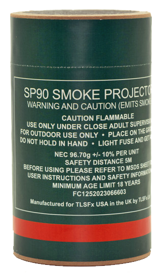TLSFXUSA SP90 Smoke Grenade – Maximum Output Tactical & Simulation Smoke Device