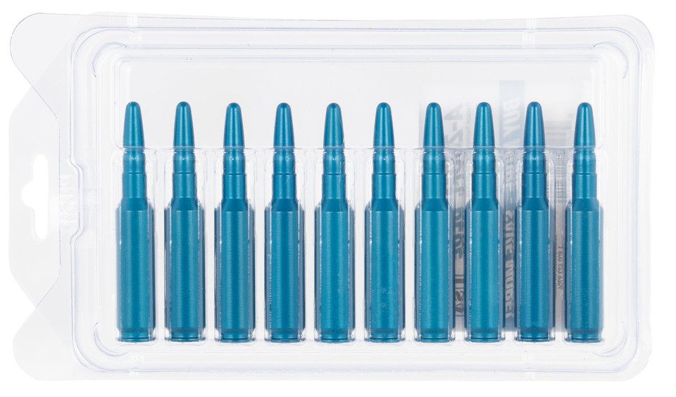A-Zoom Snap Cap Blue 6.5 Creedmoor 10-Pack for Safe Training and Function Testing