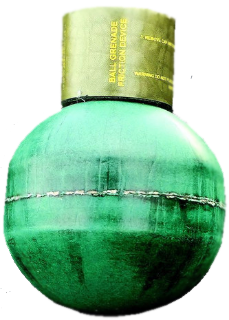 TLSFX USA Ball Grenade – Impact-Activated Tactical Simulation Device