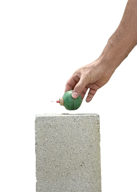 TLSFX USA Ball Grenade – Impact-Activated Tactical Simulation Device