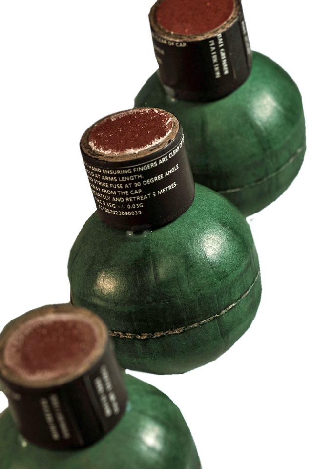 TLSFX USA Ball Grenade – Impact-Activated Tactical Simulation Device