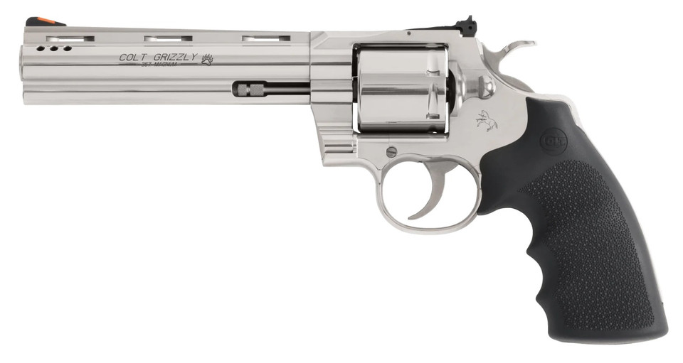 Colt Mfg Grizzly .357 Mag Revolver with 6-inch Stainless Ported Barrel