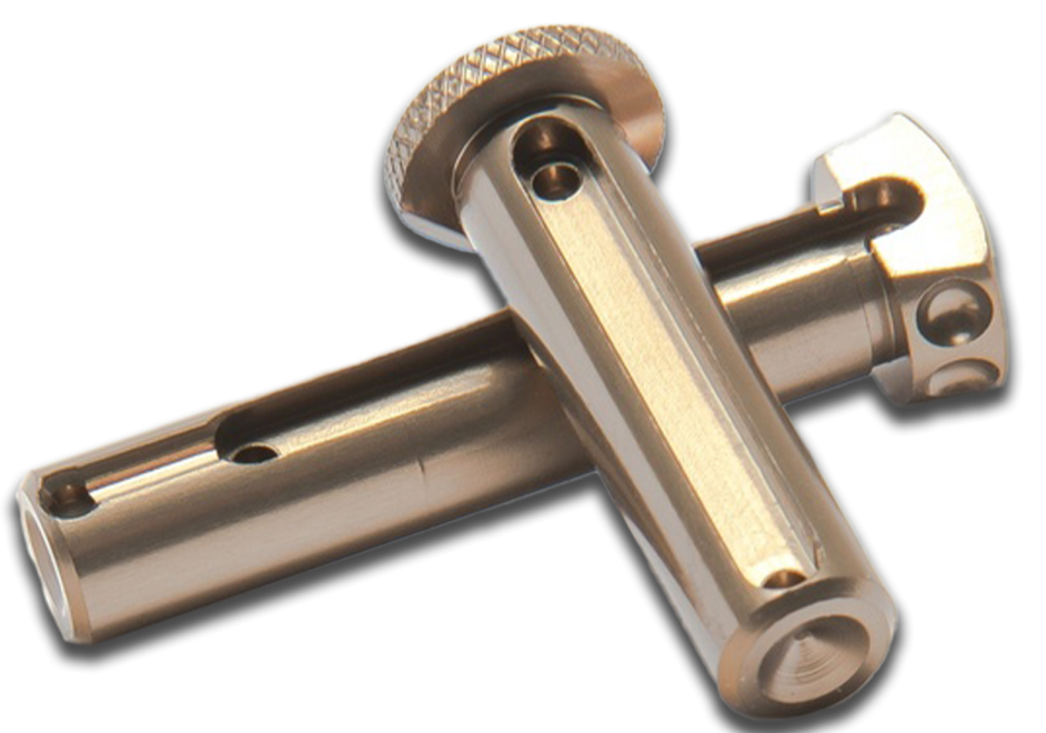 BATTLEARMS BAD-EPS Aluminum Enhanced Takedown & Pivot Pin Set (FDE) | AR15/M16/M4/AR9