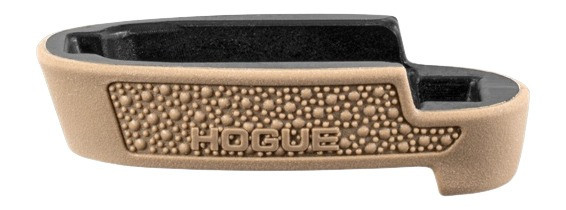 Hogue Overmolded Rubber Grip Extension Base for Smith & Wesson M&P Plus 9mm 13-Round Magazine, Flat Dark Earth