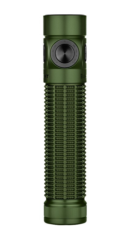 Olight Baton 4 Pro Green LED Flashlight with Compact Design