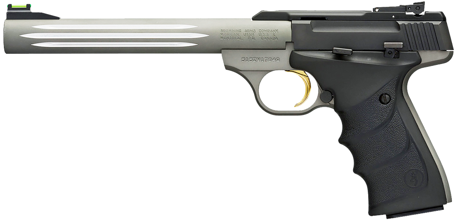 Browning Buck Mark Lite CA Compliant .22 LR Pistol – 7.25" Fluted Barrel