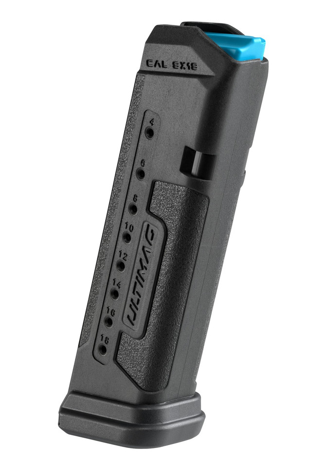 FAB Defense Glock 17 Polymer Magazine with 18-Round Capacity