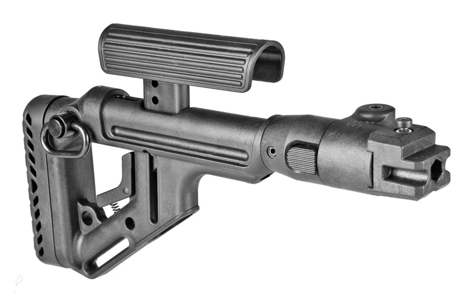 FAB Defense Folding Buttstock with Cheek Rest for AK Platforms