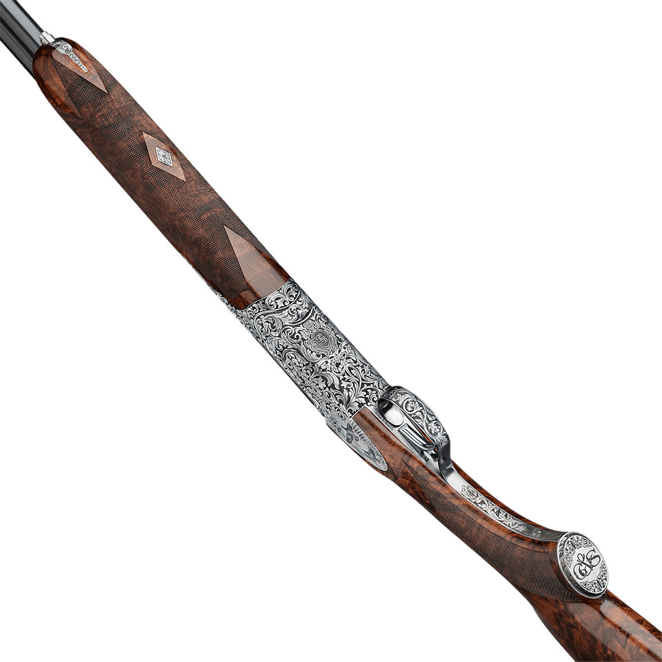 Rizzini Grand Regal Extra 16 Gauge Over/Under Shotgun with Hand Engraved Walnut Stock and 29-Inch Barrel