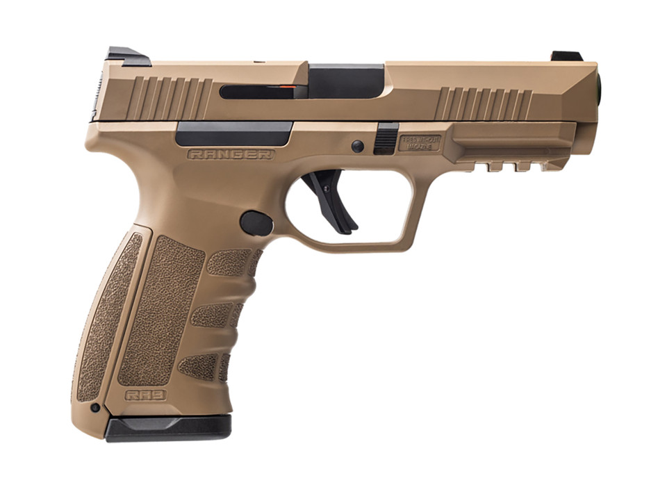 Breda/Dickinson RA9 Defense 9mm Semi-Auto Pistol with 4.25-inch Barrel and Flat Dark Earth Finish