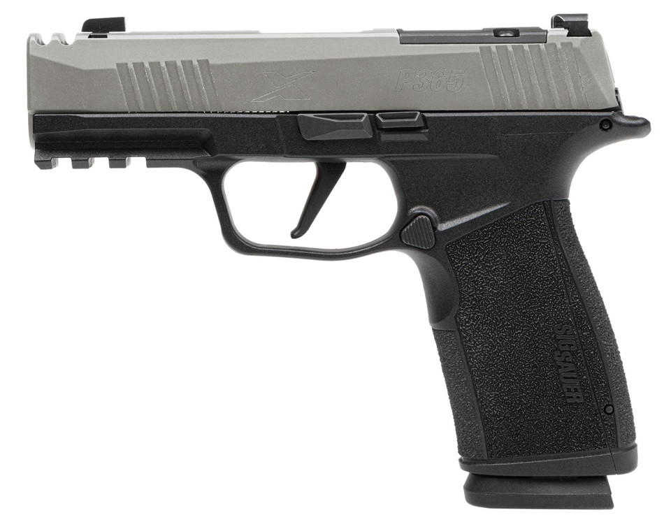 Sig Sauer P365X Macro 9mm Striker Fire Pistol with Optic Ready Slide and 17-Round Capacity