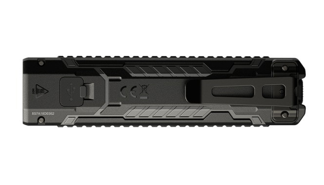 NITECORE EDC07 Black LED Flashlight with 1500 Lumens