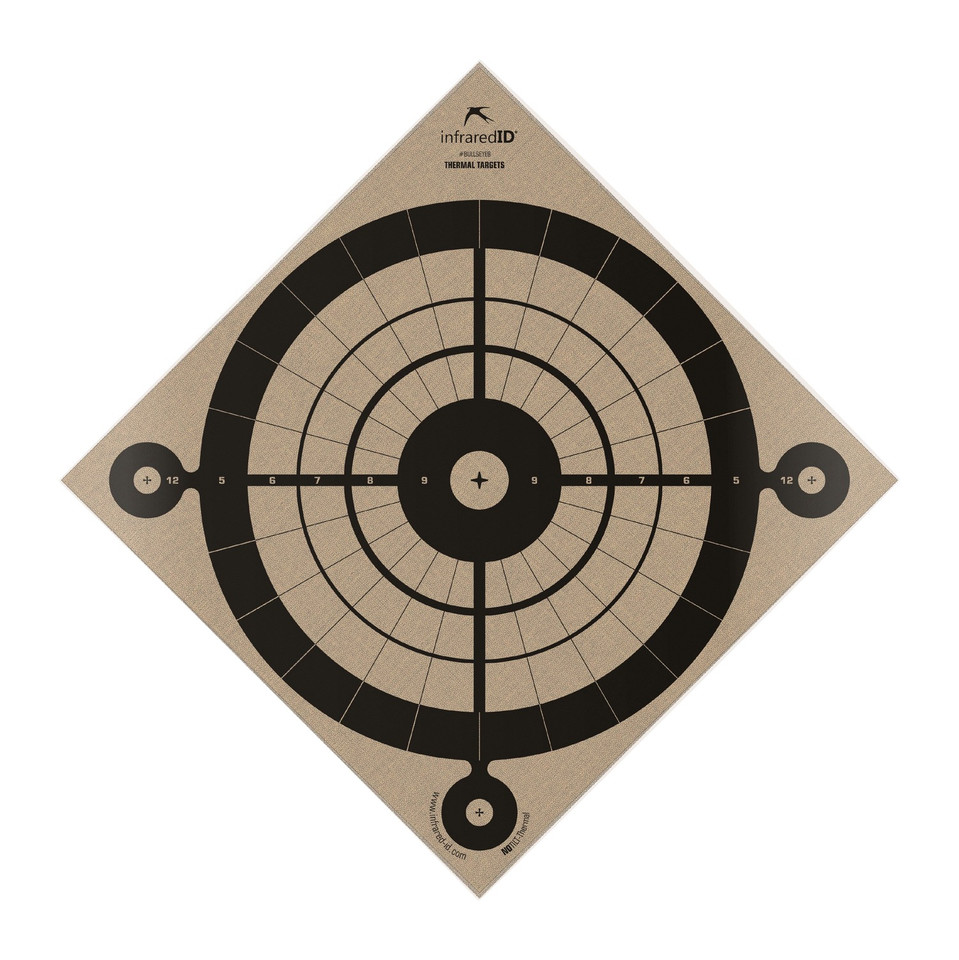 Reshet Graf Infrared ID Bullseye8 Therm Bullseye Target 3-Pack