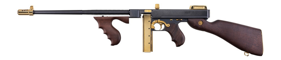 Auto Ordnance Thompson 1927A-1 Deluxe Carbine in 45 ACP with Walnut Stock