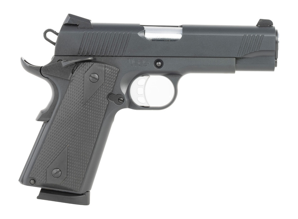 TISAS Arms 1911 Carry B45 45 ACP 4.25-inch Barrel with Black Cerakote Finish and 8+1 Capacity