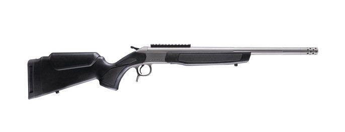 CVA Scout SS Take-Down Rifle in 338 ARC with Threaded Barrel and Black Finish