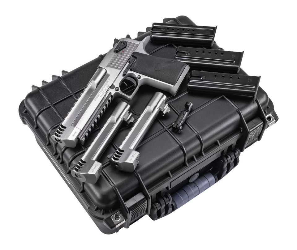 Magnum Research Desert Eagle Mark XIX Component System / 3 Calibers - 50 AE / 44 Magnum / 357 Magnum / Stainless Finish