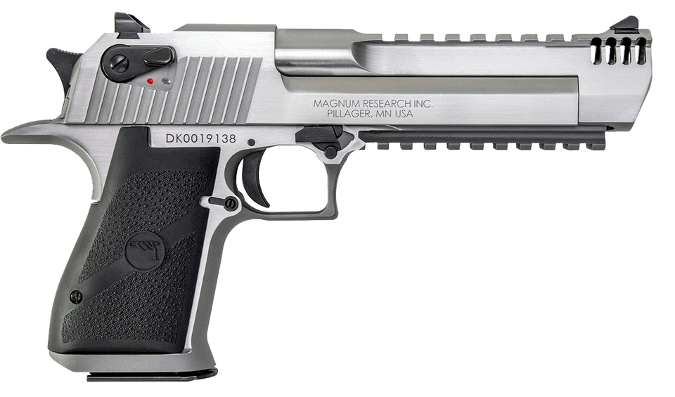 Magnum Research Desert Eagle Mark XIX Component System / 3 Calibers - 50 AE / 44 Magnum / 357 Magnum / Stainless Finish
