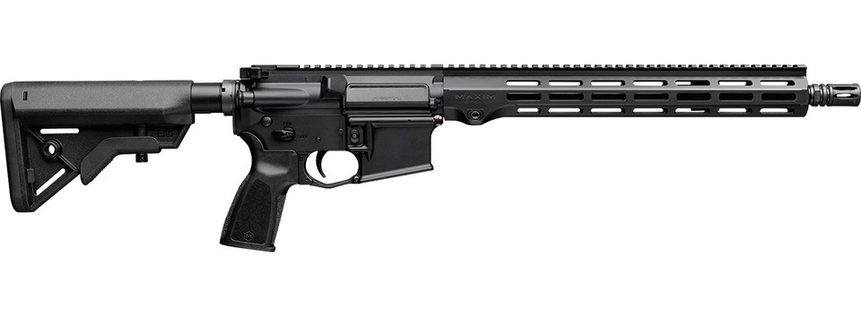 Maxim MXM-49160 MD15 Duty Rifle 5.56 NATO 16-inch Barrel Black Finish