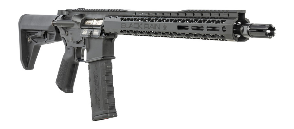 Black Rain SSP-300BLK-ABLK 300 Blackout AR-15 Rifle with 16-Inch Threaded Barrel and Magpul Stock