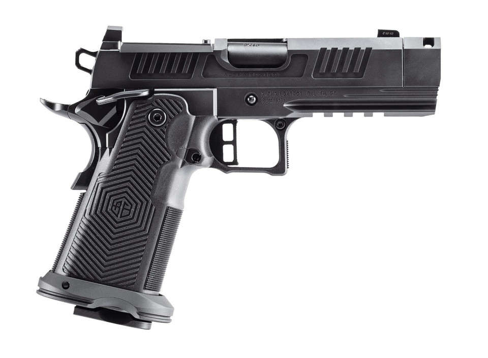 Alpha Foxtrot AF1911-Romulus 9mm Luger Semi-Automatic Pistol with 3.5-Inch Barrel and Optic Ready Slide