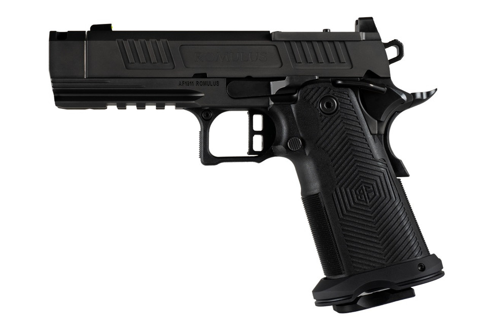 Alpha Foxtrot AF1911-Romulus 9mm Luger Semi-Automatic Pistol with 3.5-Inch Barrel and Optic Ready Slide
