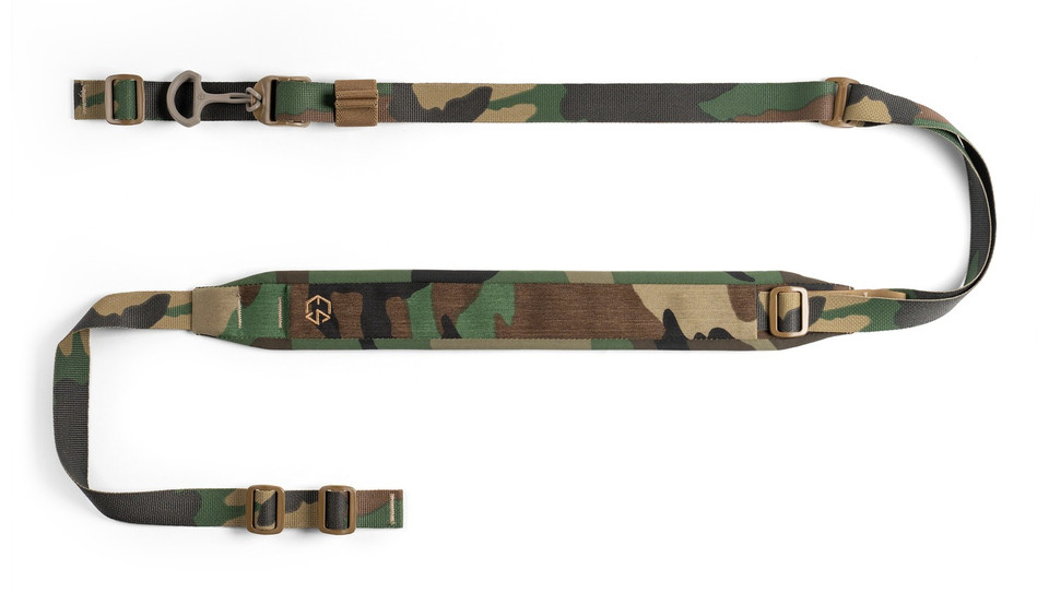 EDGAR SHERMAN DESIGN Padded Sling M81 Woodland ESD ESD-SL-PAD-M81
