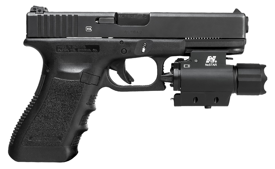 NcStar Flashlight & Red Laser Combo – 200 Lumen Cree LED Tactical Light